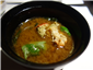 miso soup with lobster